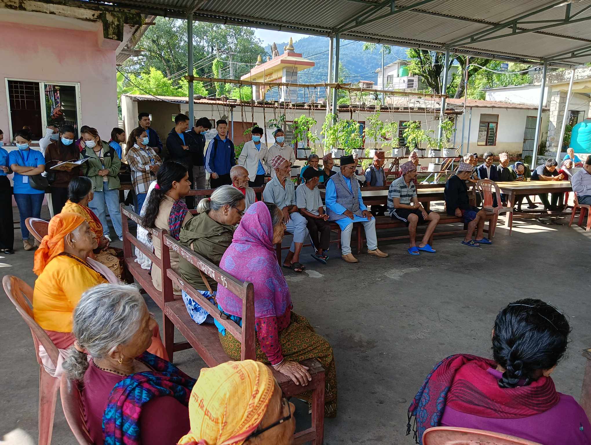  ३३ ‌‍औ अन्तराष्ट्रिय ज्येष्ठ नागरिक दिवस ज्येष्ठ  नागरिक सम्मान कार्यक्र २०८०/०६/१४ गते