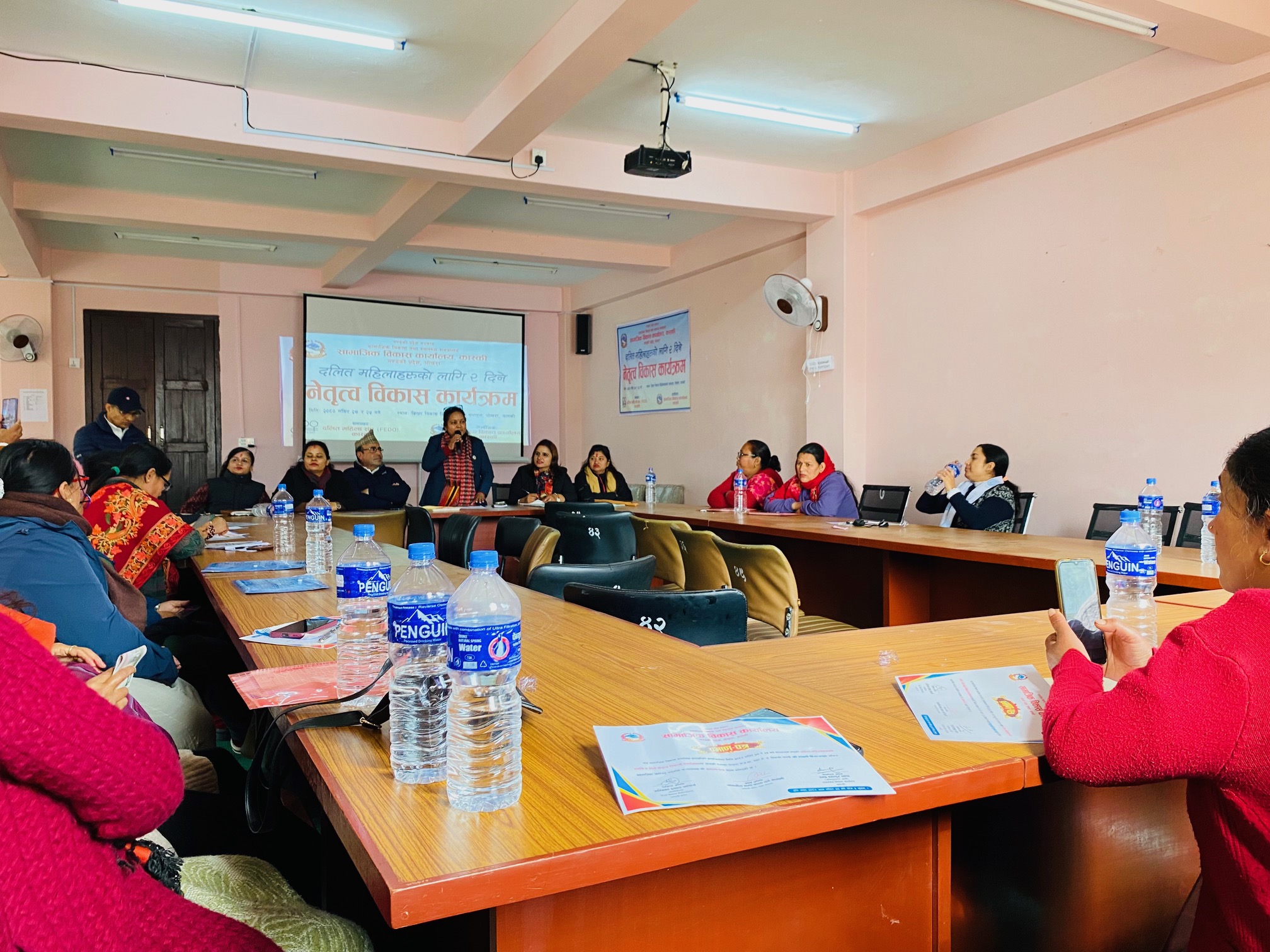 दलित महिलाहरुको लागि २ दिने नेतृत्व विकास कार्यक्रम २०८० मंसिर २४ र २५ गते को केहि झलक
